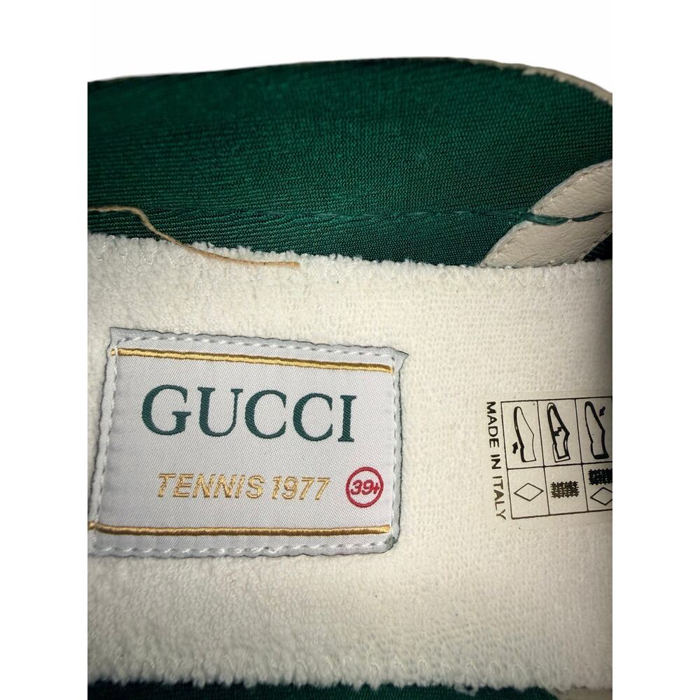 Gucci NIB 1977 Tennis Slip-On Sneaker in Beige Coated Canvas Monogram Size
39.5 - Picture 10 of 11